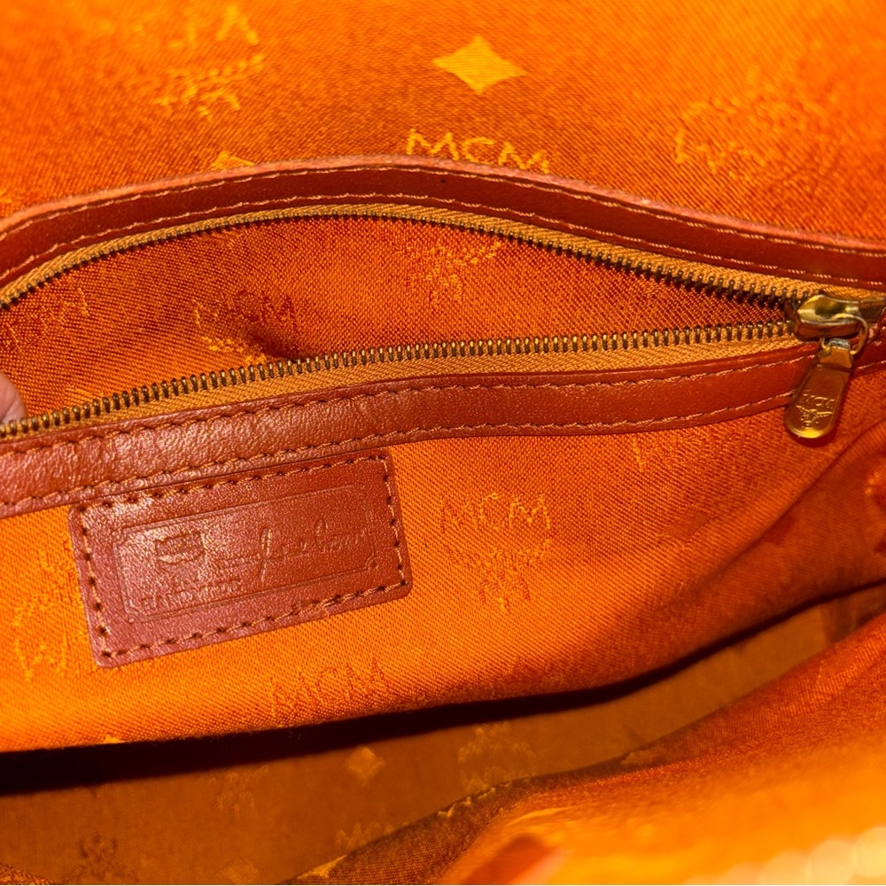 MCM cognac alma handbag - Picture 7 of 11